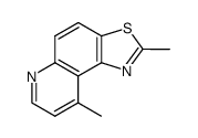 Thiazolo[4,5-f]quinoline, 2,9-dimethyl- (7CI,8CI,9CI)结构式