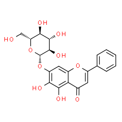 Baicalin hydrate结构式