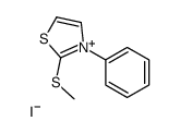 2-(Methylthio)-3-phenylthiazoliumiodide structure