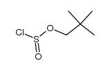 neopentyl chlorosulfite结构式