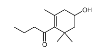 3-Hydroxy-5-megastigmen-7-one structure