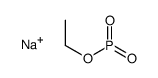 sodium,ethoxy-oxido-oxophosphanium Structure
