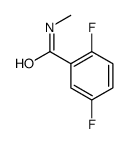 2,5-Difluoro-N-methylbenzamide Structure