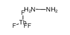 ThF4 * hydrazine Structure