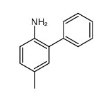2-Amino-5-methylbiphenyl Structure