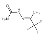 Hydrazinecarboxamide,2-(2,2,2-trifluoro-1-methylethylidene)-结构式