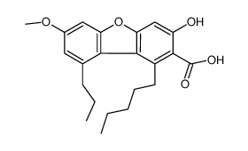 3-Hydroxy-7-methoxy-1-pentyl-9-propyl-2-dibenzofurancarboxylic acid picture