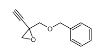 (+/-)-2-benzyloxymethyl-2-ethynyloxirane Structure