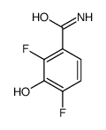 2,4-difluoro-3-hydroxybenzamide Structure