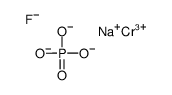 sodium,chromium(3+),fluoride,phosphate Structure