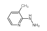 2-Hydrazinyl-3-methylpyridine structure
