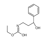 ethyl N-[(3R)-3-hydroxy-3-phenylpropyl]carbamate结构式