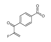 2-Propen-1-one, 2-fluoro-1-(4-nitrophenyl)- (9CI) structure