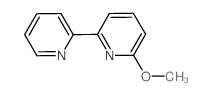 6-Methoxy-[2,2']bipyridinyl结构式