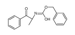 benzyl N-[(2S)-1-oxo-1-phenylpropan-2-yl]carbamate结构式