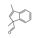 1,3-dimethylindene-1-carbaldehyde Structure