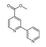 methyl 2-pyridin-3-ylpyridine-4-carboxylate结构式