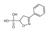 (3-phenyl-2-isoxazoline-5-yl)phosphonic acid structure