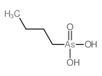 1-Butanearsonic acid structure