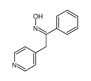 1-phenyl-2-(4-pyridyl)ethanone oxime结构式