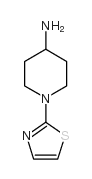 1-(噻唑-2-基)哌啶-4-胺结构式