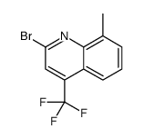 2-bromo-8-methyl-4-(trifluoromethyl)quinoline Structure