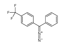 1-[diazo(phenyl)methyl]-4-(trifluoromethyl)benzene结构式