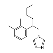 1-[2-(2,3-dimethylphenyl)hexyl]imidazole结构式