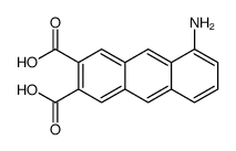 5-aminoanthracene-2,3-dicarboxylic acid Structure