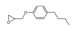 1-(2,3-Epoxypropoxy)-2-(1-methylpropyl) benzene结构式