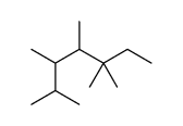 2,3,4,5,5-pentamethylheptane Structure