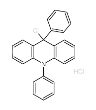 9-chloro-9,10-diphenyl-acridine结构式