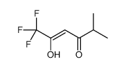 6,6,6-trifluoro-5-hydroxy-2-methylhex-4-en-3-one结构式