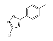 3-chloro-5-(4-methylphenyl)isoxazole结构式