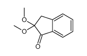 2,2-dimethoxy-3H-inden-1-one结构式