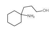 Cyclohexanepropanol, 1-amino- Structure