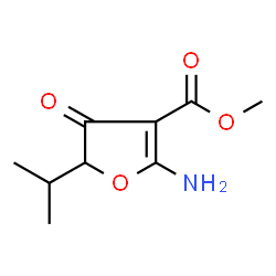 3-Furancarboxylicacid,2-amino-4,5-dihydro-5-(1-methylethyl)-4-oxo-,methyl picture