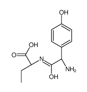 (2S)-2-[[(2R)-2-amino-2-(4-hydroxyphenyl)acetyl]amino]butanoic acid Structure