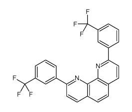 2,9-bis[3-(trifluoromethyl)phenyl]-1,10-phenanthroline结构式