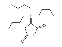 3-(tributyl-λ5-phosphanylidene)oxolane-2,5-dione Structure