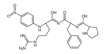 prolyl-phenylalanyl-arginine-4-nitroanilide结构式