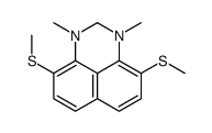1-N,1-N,8-N,8-N-tetramethyl-2,7-bis(methylsulfanyl)naphthalene-1,8-diamine Structure
