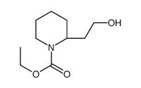 ethyl (2S)-2-(2-hydroxyethyl)piperidine-1-carboxylate Structure
