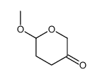 5,6-dihydro-6-methoxy-2H-pyran-3(4H)-one结构式