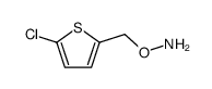 O-[(5-chlorothiophen-2-yl)methyl]hydroxylamine结构式