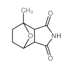 7-methyl-4,5,6,7a-tetrahydro-3aH-octahydro-1H-4,7-epoxyisoindole-1,3-dione Structure