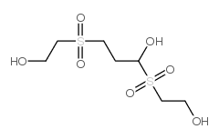 1,3-二(2-羟乙基磺酰)-2-丙醇结构式