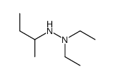 2-sec-Butyl-1,1-diethylhydrazine结构式