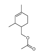 2,4-dimethyl-3-cyclohexene-1-methanyl acetate Structure