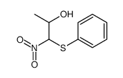 1-nitro-1-phenylsulfanylpropan-2-ol结构式